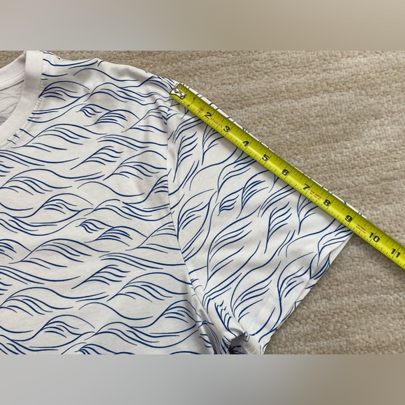 Ben Sherman Men's The Original T-Shirt, Regular Fit, Size XL, White/Blue (NWT) - Picture 7 of 12